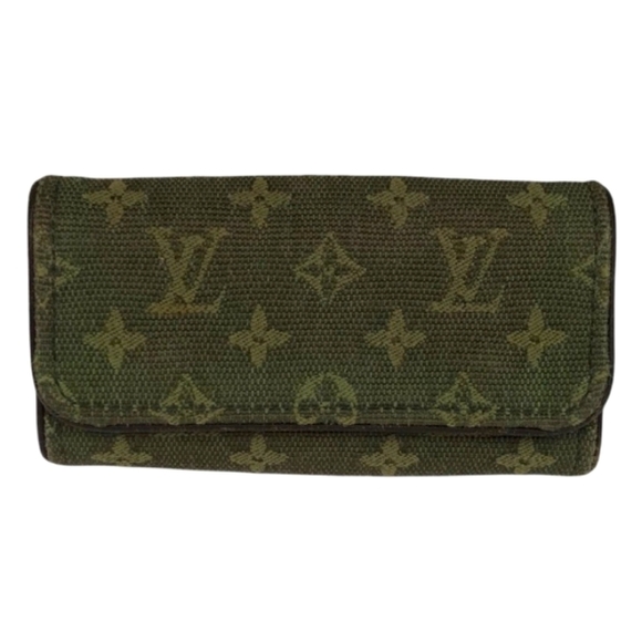 Authentic Louis Vuitton Mini Lin Monogram Key Case - Picture 1 of 6